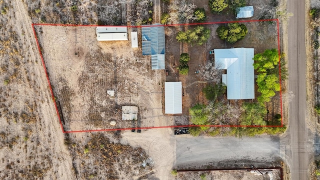 203 NE 8th St, Marathon, TX 79842 - view of property location with property boundaries highlighted
