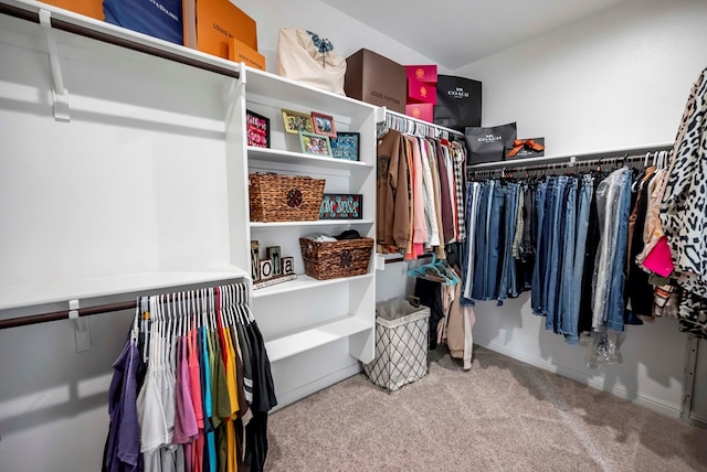 8430 E County Rd 114, Midland, TX 79706 - spacious closet featuring carpet