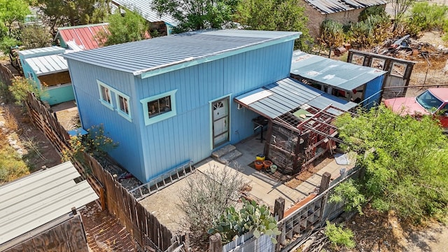 106 SE 4th St, Marathon, TX 79842 - view from above of property