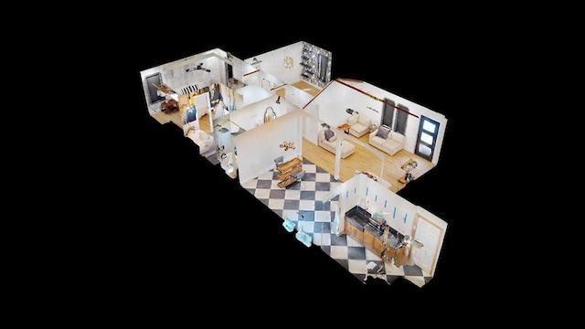 1411 NE Mustang Dr, Andrews, TX 79714 - room layout