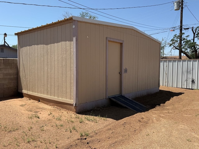 615 Placer Ave, Odessa, TX 79763 - view of shed