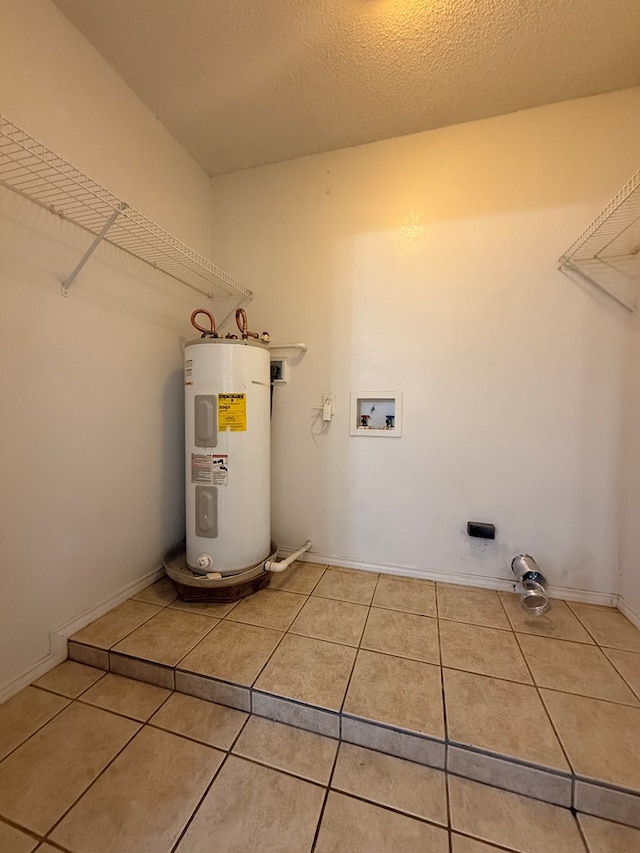 615 Placer Ave, Odessa, TX 79763 - utility room featuring electric water heater
