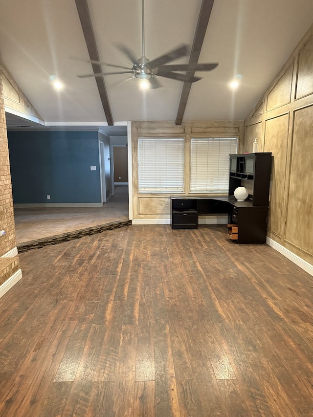 4235 Candy Ln, Odessa, TX 79762 - living area featuring a ceiling fan and wood-type flooring