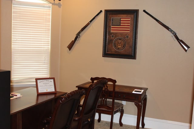 173 W 87th St, Odessa, TX 79764 - home office with carpet and baseboards