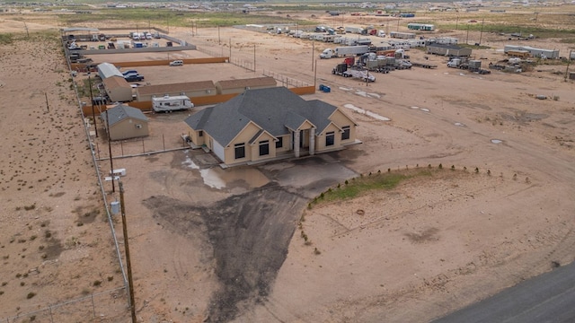 1758 N Fortune 500 Dr, Odessa, TX 79764 - birds eye view of property with view of desert