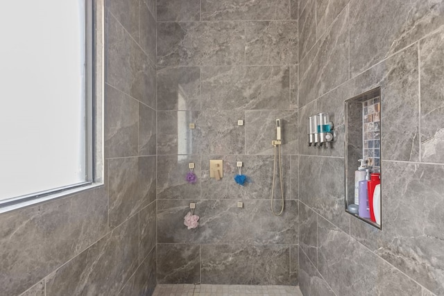 1758 N Fortune 500 Dr, Odessa, TX 79764 - bathroom featuring a tile shower