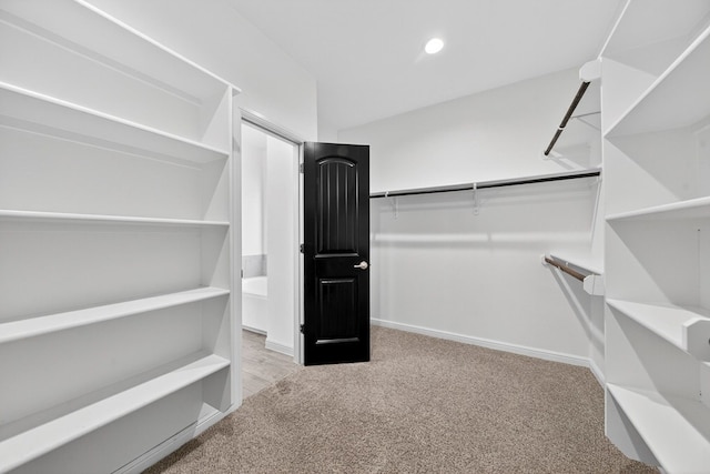 7410 W Pile Ranch Rd, Odessa, TX 79765 - spacious closet with carpet