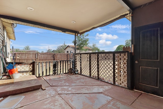 3633 Melody Ln, Odessa, TX 79762 - view of patio / terrace