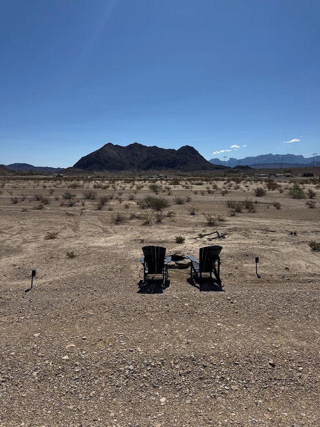 287 Fulcher Rd, Terlingua, TX 79852 - view of mountain background featuring a desert landscape