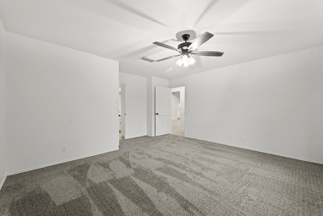 20 Sunnygrove Dr, Odessa, TX 79761 - empty room with carpet and a ceiling fan