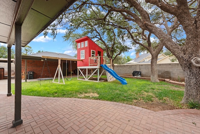 20 Sunnygrove Dr, Odessa, TX 79761 - view of patio / terrace with a playground