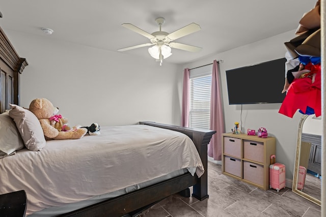 800 94th, Odessa, TX 79765 - bedroom featuring ceiling fan