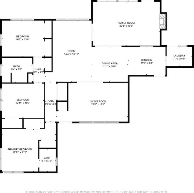 2616 E 21st St, Odessa, TX 79761 - room layout