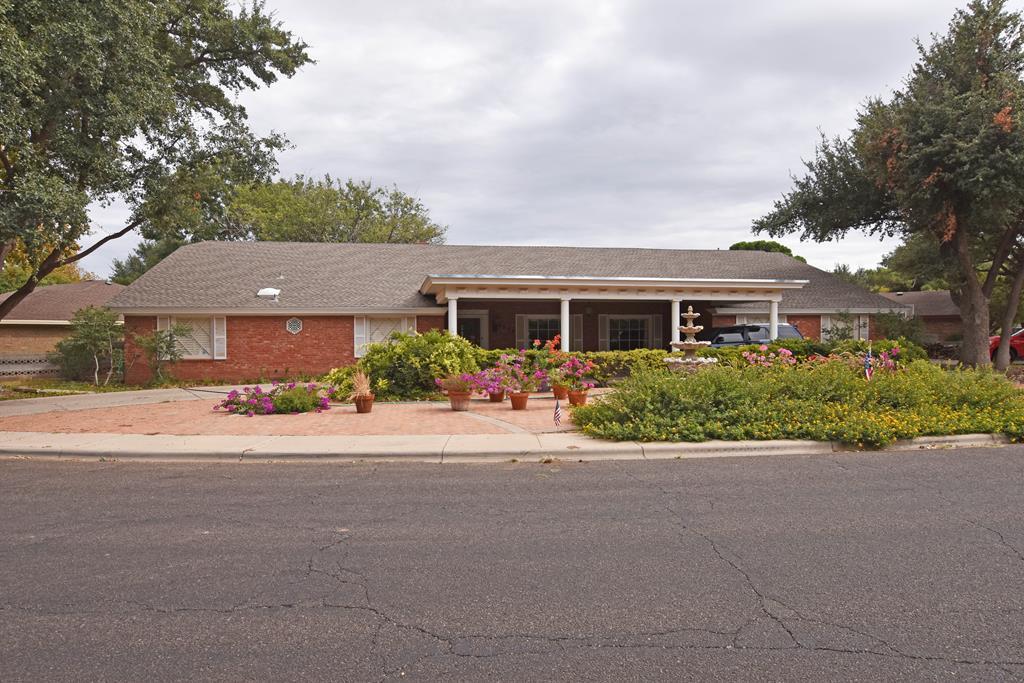 2930 Kirkwood Dr, Odessa, TX 79762 - view of single story home