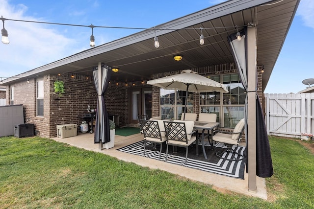 609 E 96th Ct, Odessa, TX 79765 - view of patio