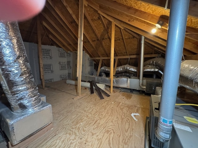 1205 Silverton Dr, Midland, TX 79705 - view of unfinished attic