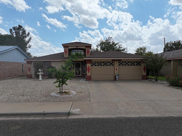 2511 Fontana St, Odessa, TX 79763 - ranch-style house featuring a garage and driveway