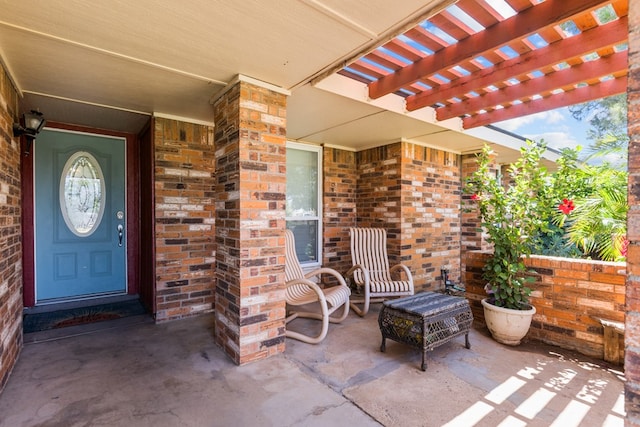 1324 Pagewood Ave, Odessa, TX 79761 - view of patio with a pergola