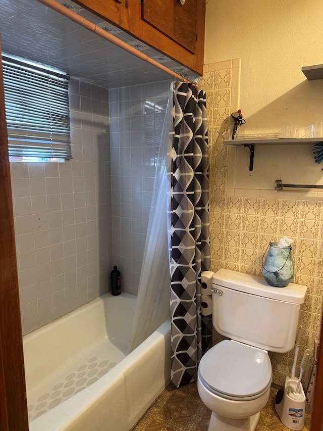 1510 S Fort Worth, Midland, TX 79701 - bathroom with shower / bath combo and toilet