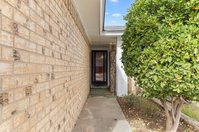 view of property entrance