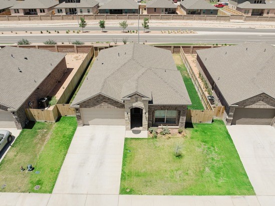 7521 Iron Mountain Rd, Odessa, TX 79765 - aerial perspective of suburban area