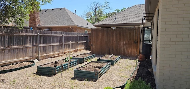 2304 Regal Pl, Midland, TX 79707 - fenced backyard with a garden