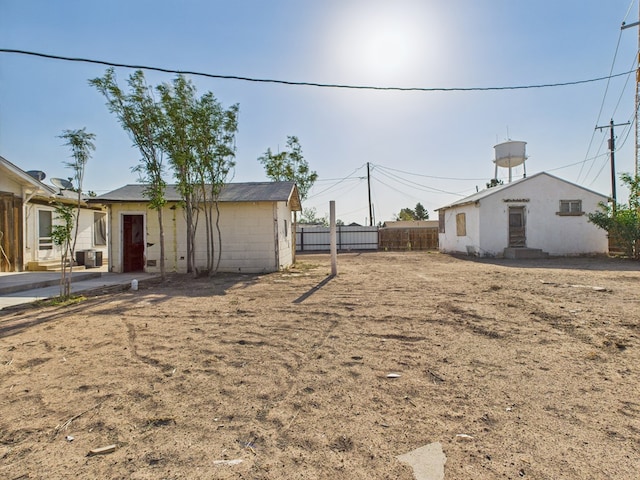 1408 W 8th St, Pecos, TX 79772 - view of yard