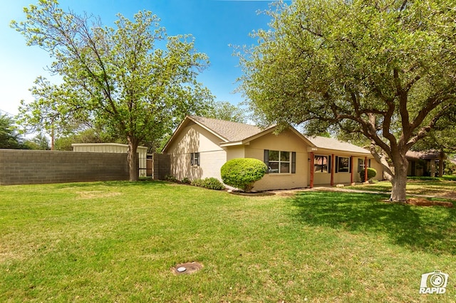 3201 Reo Dr, Midland, TX 79705 - view of front of home featuring brick siding