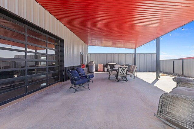 3398 SE 3000, Andrews, TX 79714 - view of patio featuring outdoor dining area