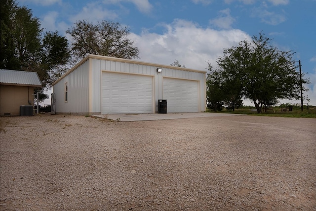 302 County Rd 409, Seminole, TX 79714 - detached garage with central AC