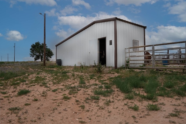 302 County Rd 409, Seminole, TX 79714 - view of pole building