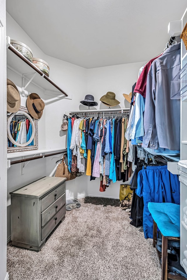 7016 Spur Ranch Rd, Odessa, TX 79765 - spacious closet featuring carpet floors