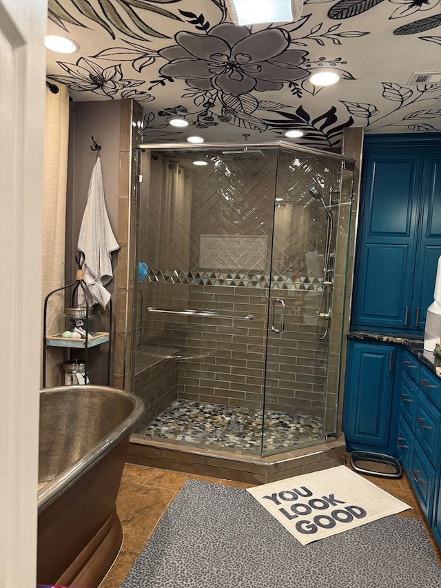 bathroom with tile patterned floors and toilet