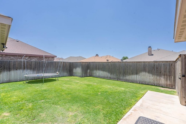 7604 Keyhaven St, Odessa, TX 79765 - fenced backyard with a patio