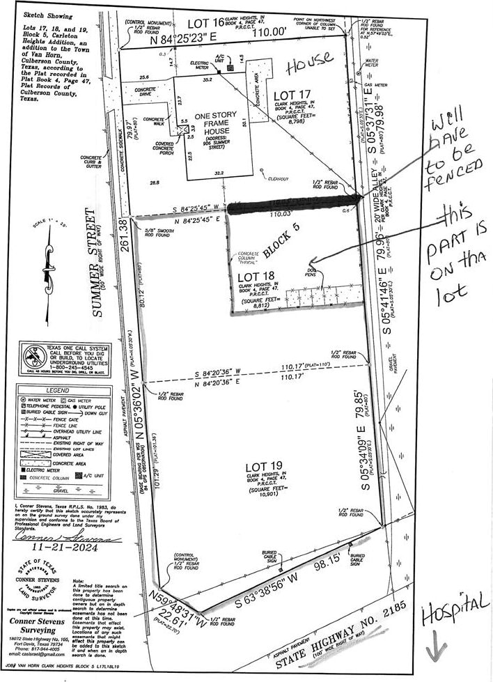 TBD Summer St, Van Horn, TX 79855 - map / location
