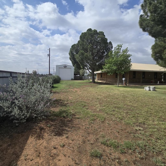 9935 W Yukon Rd, Odessa, TX 79764 - view of grassy yard