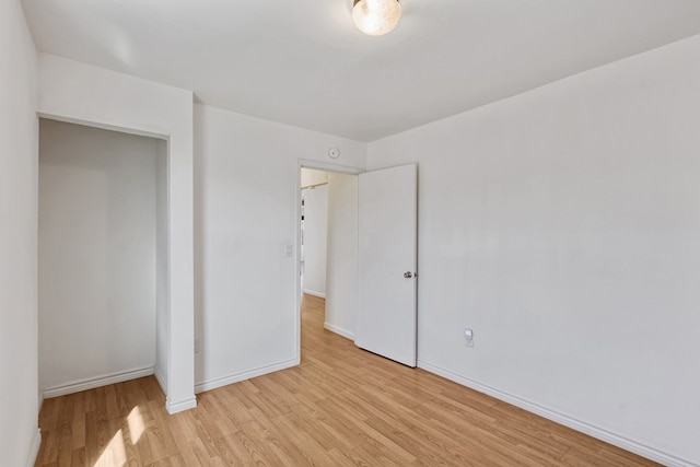 504 San Juan Dr, Fort Davis, TX 79734 - unfurnished bedroom featuring light wood-type flooring and baseboards