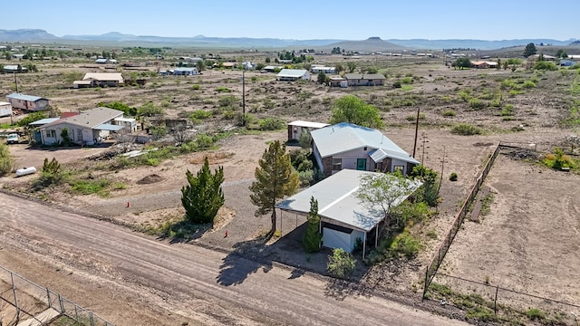 504 San Juan Dr, Fort Davis, TX 79734 - view of rural area featuring mountains and a desert landscape