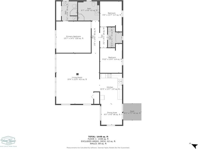 504 San Juan Dr, Fort Davis, TX 79734 - view of home floor plan