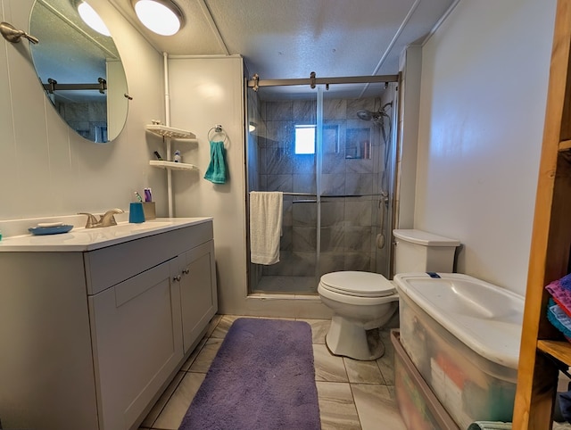 403 Commerce St, Fort Davis, TX 79734 - full bath featuring toilet, vanity, and a shower stall