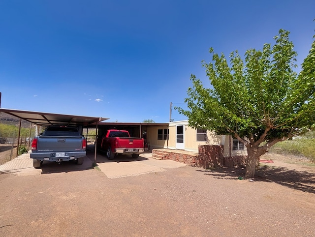 403 Commerce St, Fort Davis, TX 79734 - view of front facade with driveway