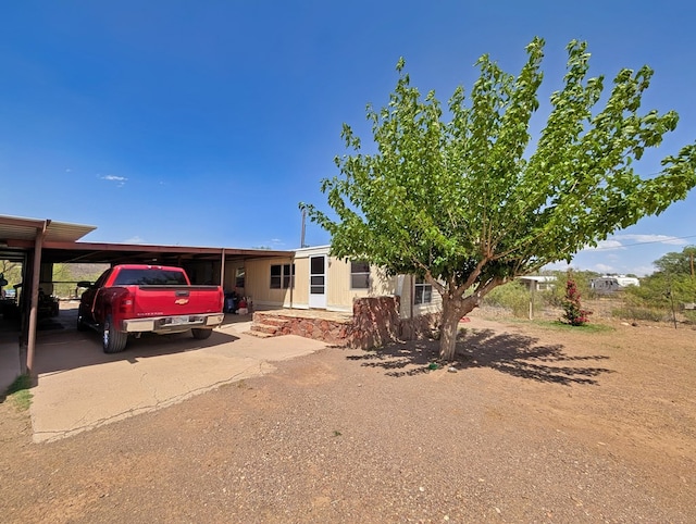 403 Commerce St, Fort Davis, TX 79734 - view of front of home featuring a carport