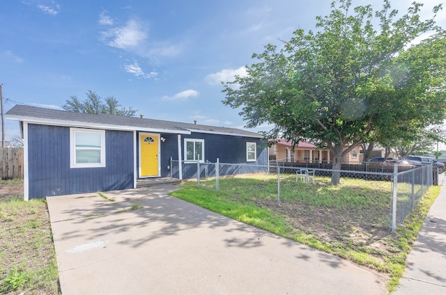 411 N San Jacinto St, Odessa, TX 79762 - view of ranch-style home