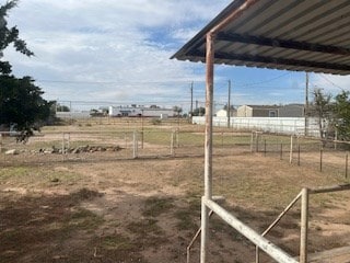 7720 W 26th St, Odessa, TX 79764 - view of yard with fence and a view of rural / pastoral area