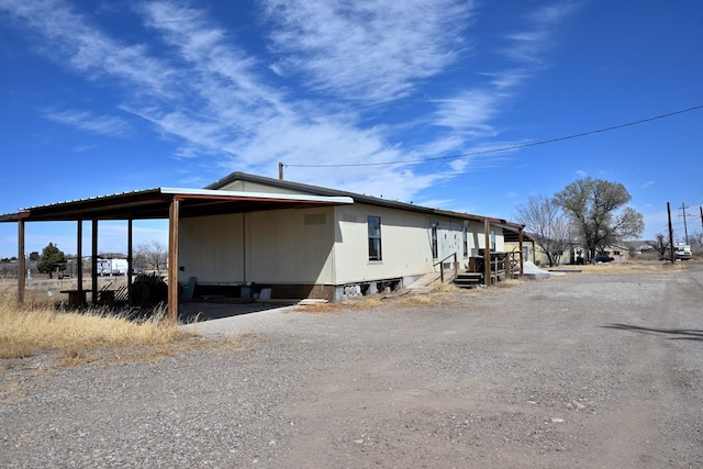 202 Mosley Ln, Alpine, TX 79830 - view of home's exterior with driveway