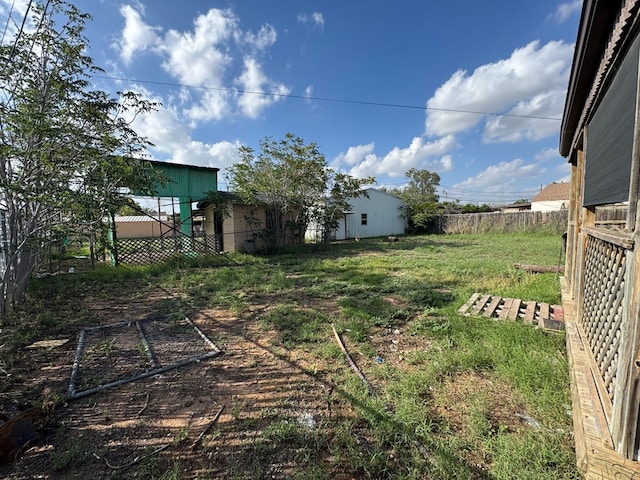 2741 Keystone Dr, Odessa, TX 79762 - view of yard