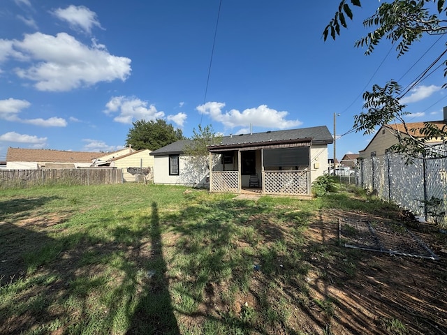2741 Keystone Dr, Odessa, TX 79762 - rear view of property