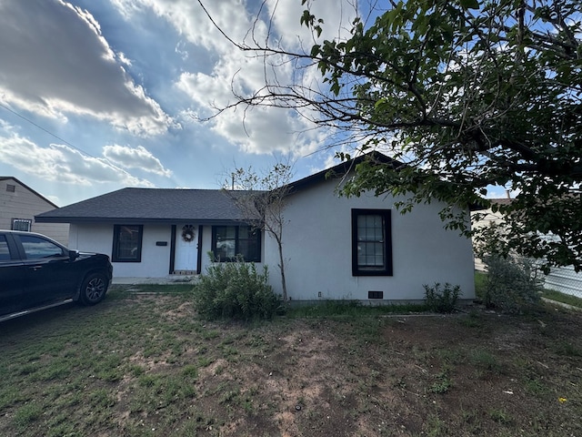2741 Keystone Dr, Odessa, TX 79762 - ranch-style home with stucco siding and crawl space