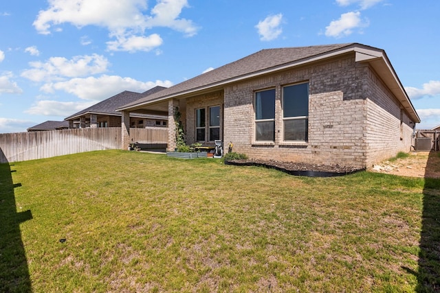 8620 Rutland Dr, Odessa, TX 79765 - back of house with brick siding