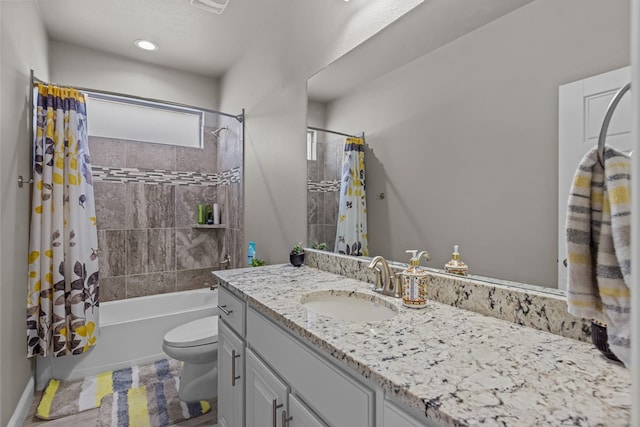 8620 Rutland Dr, Odessa, TX 79765 - full bath with vanity and shower / tub combo with curtain